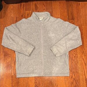 Lacoste Light Gray Fleece Jacket
